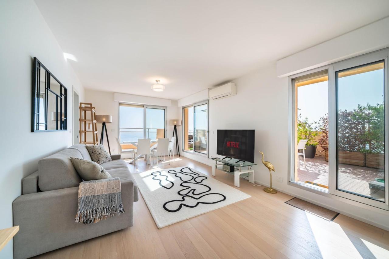 Baie Roquebrune - Vue Mer - Parking - Aj Ngoại thất bức ảnh